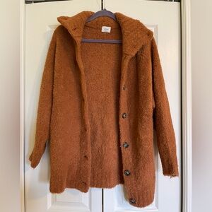 Aritzia Wilfred Fuzzy Cardigan